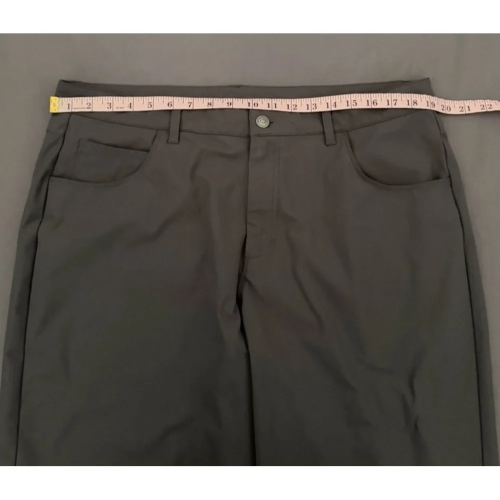Fabletics Pants Mens Size 38 Dark Gray Performance Commuter Golf Outdoor